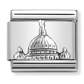Nomination Composable Classic Link 330105/20 St Peter' Dome Relief in 925 Silver